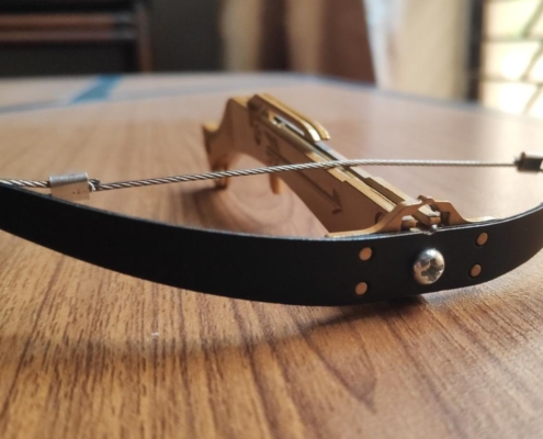 Man accused of threatening neighbour with crossbow after dispute