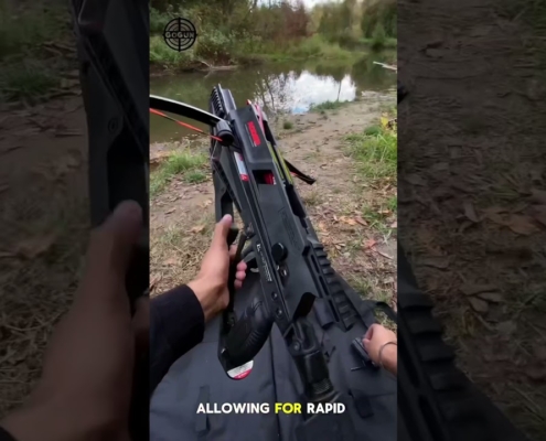 Introducing the Cobra Adder Repeating Crossbow #crossbow #cobraadder #adder #arrow #bolt